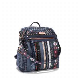 TORBA NICOLE LEE JS17046 DENIM PATCH FW2024 