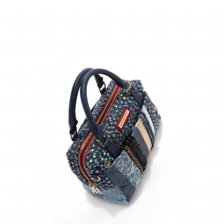 TORBA NICOLE LEE JS17051 DENIM PATCH FW2024 