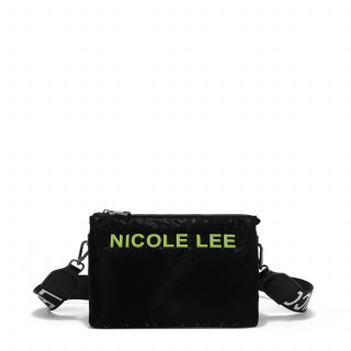 TORBA NICOLE LEE P17013 BLACK FW2024 