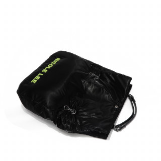 TORBA NICOLE LEE P17016 BLACK FW2024 
