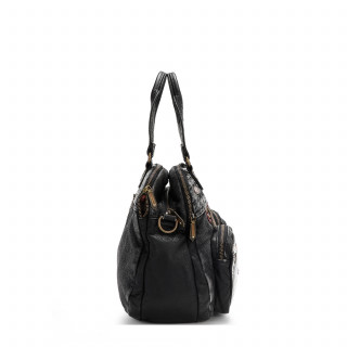 TORBA NICOLE LEE JS17129 DENIM LADIES NIGHT OUT FW2024 