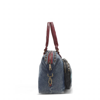 TORBA NICOLE LEE JS17130 DENIM HOLLYWOOD DRIVE FW2024 