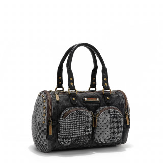 TORBA NICOLE LEE JS17135 DENIM BLACK FW2024 