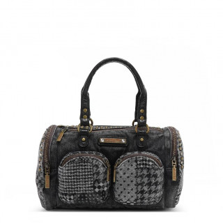 TORBA NICOLE LEE JS17135 DENIM BLACK FW2024 