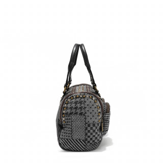 TORBA NICOLE LEE JS17135 DENIM BLACK FW2024 
