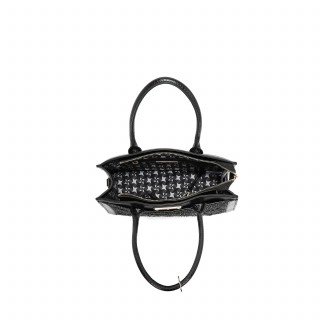 TORBA NICOLE LEE ELEGANT P17098 BLACK FW2024 