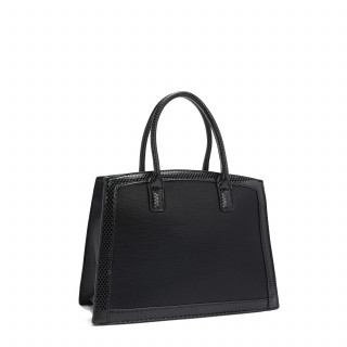 TORBA NICOLE LEE ELEGANT P17098 BLACK FW2024 