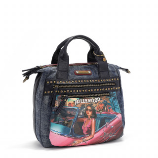 TORBA NICOLE LEE DENIM JS17139 HOLLYWOOD DRIVE FW2024 