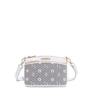 TORBA NICOLE LEE LSR17283 NET WHITE SS2025 