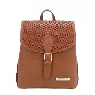 TORBA NICOLE LEE LSR17284 NET BROWN SS2025 