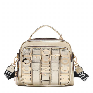 TORBA NICOLE LEE P17202 LOGO GOLD SS2025 