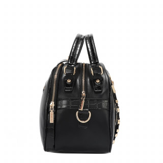 TORBA NICOLE LEE P17204 LOGO BLACK SS2025 