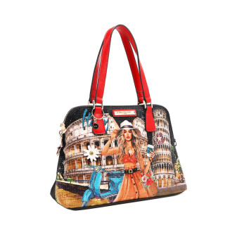 TORBA NICOLE LEE MTI17219 MARTHA TRAVELS ITALY SS2025 