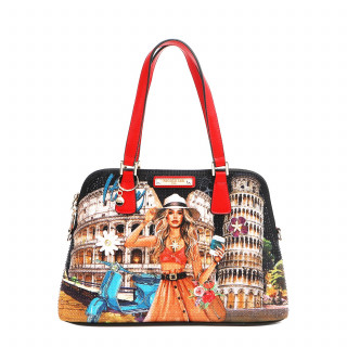 TORBA NICOLE LEE MTI17219 MARTHA TRAVELS ITALY SS2025 