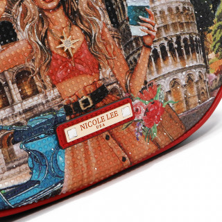 TORBA NICOLE LEE MTI17221 MARTHA TRAVELS ITALY SS2025 