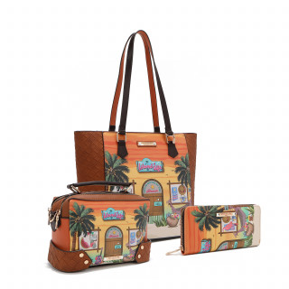 SET 3PCS NICOLE LEE SET17297 SUN&SAND SS2025 