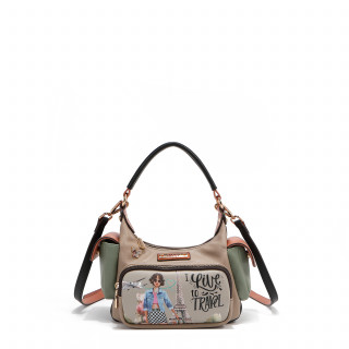 TORBA NIKKY NK12927 I LIVE TO TRAVEL SS2025 