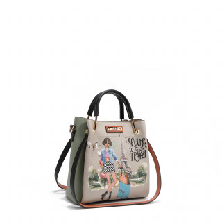 TORBA NIKKY NK12929 I LIVE TO TRAVEL SS2025 