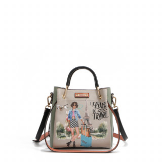 TORBA NIKKY NK12929 I LIVE TO TRAVEL SS2025 