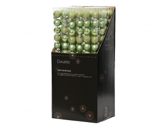 KUGLA NOVOGODIŠNJA 14/1 3CM GREEN TEA 022492 