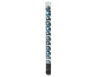 KUGLA NOVOGODIŠNJA 14/1 3CM BLUE ICE 022497 