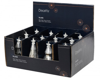 NOVOGODIŠNJI UKRAS JELKA 12.6CM SILVER 121718 