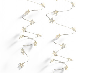 LAMPICE NOVOGODIŠNJE 195CM SILVER/WARM WHITE 481780 