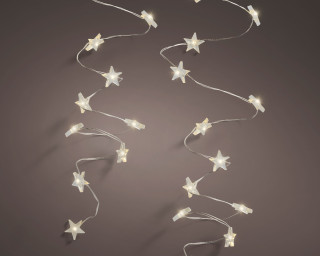 LAMPICE NOVOGODIŠNJE 195CM SILVER/WARM WHITE 481780 