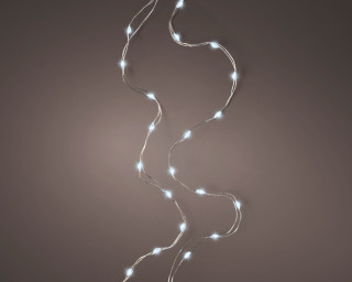LAMPICE NOVOGODIŠNJE 95CM SILVER/COOL WHITE 485027 