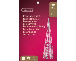 DEKORATIVNI UKRAS KUPA SA LED SVETLOM 16X60CM 487658 