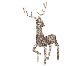 FIGURA NOVOGODIŠNJA IRVAS SA LED SVETLOM 22X65X124CM OUTDOOR 493532 