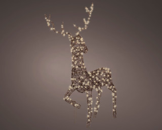 FIGURA NOVOGODIŠNJA IRVAS SA LED SVETLOM 22X65X124CM OUTDOOR 493532 