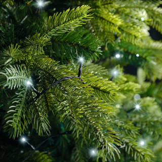 LAMPICE NOVOGODIŠNJE 1800CM CRNE UTDOOR 494157 