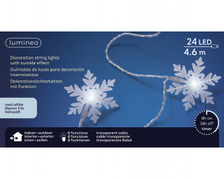 LAMPICE NOVOGODIŠNJE 460CM TRANSPARENT OUTDOOR 495192 