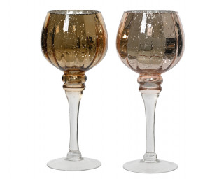 SVEĆNJAK STAKLENI 30CM 740939 