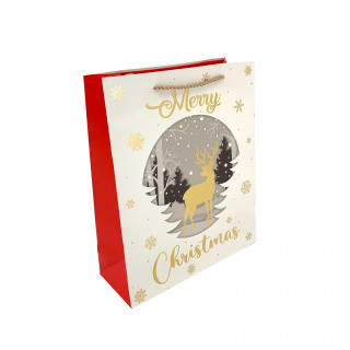 KESA UKRASNA NOVOGODIŠNJA MEDIUM 26X32X10CM 1883-M 