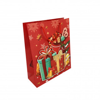 KESA UKRASNA NOVOGODIŠNJA LARGE 30X40X12CM 7937-L 