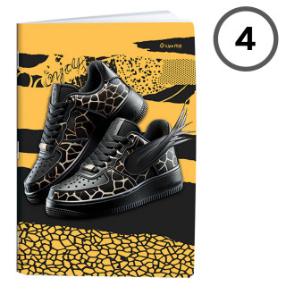 SVESKA A4 DIKTO 40L 80g SNEAKERS 