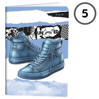 SVESKA A4 DIKTO 40L 80g SNEAKERS 
