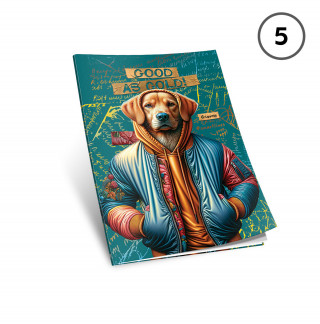 SVESKA A4 SITNI KARO 40L 80g FASHION ANIMALS 