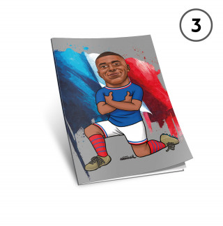 SVESKA A4 DIKTO 40L 80g FOOTBALL ICONS 