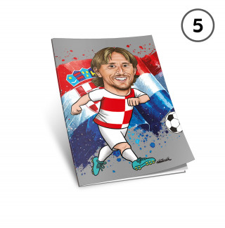 SVESKA A4 DIKTO 40L 80g FOOTBALL ICONS 