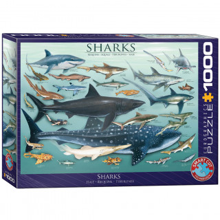 PUZZLE 1000 DELOVA 6000-0079 SHARKS 