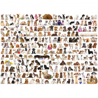 PUZZLE 1000 DELOVA 6000-0581 THE WORLD OF DOGS 
