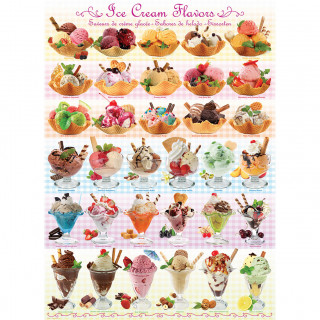 PUZZLE 1000 DELOVA 6000-0590 ICE CREAM FLAVOURS 