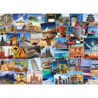 PUZZLE 1000 DELOVA 6000-0751 GLOBETROTTER WORLD 