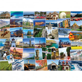PUZZLE 1000 DELOVA 6000-0780 GLOBETROTTER CANADA 