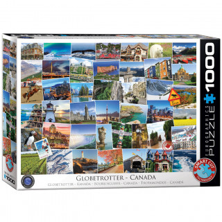 PUZZLE 1000 DELOVA 6000-0780 GLOBETROTTER CANADA 