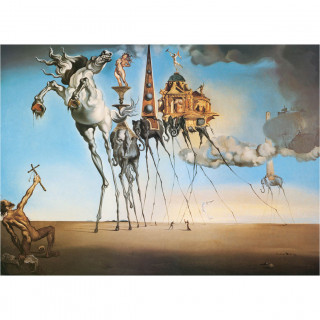 PUZZLE 1000 DELOVA 6000-0847 THE TEMPTATION OF ST.ANTHONY 
