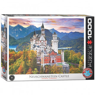 PUZZLE 1000 DELOVA 6000-0946 NEUSCHWANSTEIN CASATLE GERMANY 